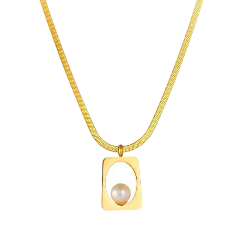 Vittoria Frame Necklace
